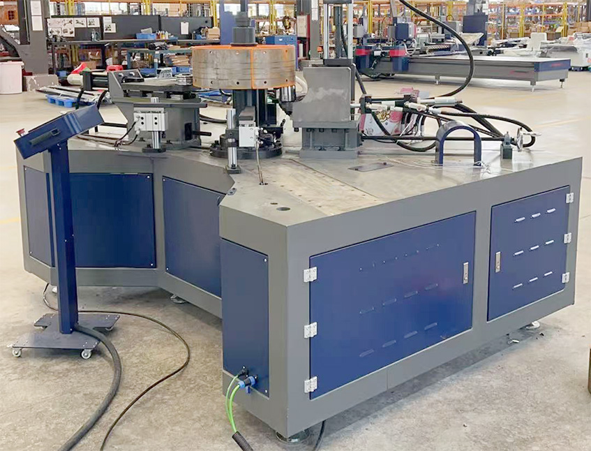 CNC flanging & punching machine